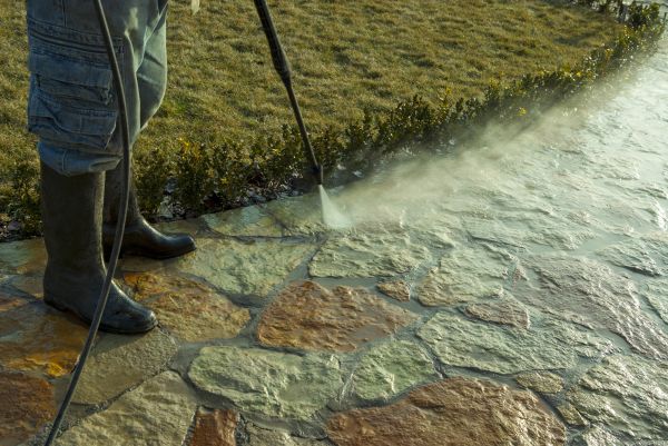 Stone Power Washing in Winchester