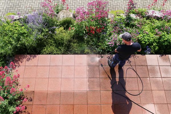 Patio Power Washing in Winchester