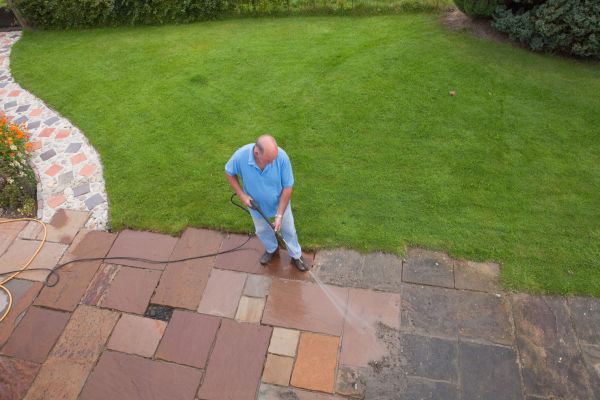 Pavers Pressure Washing in Winchester