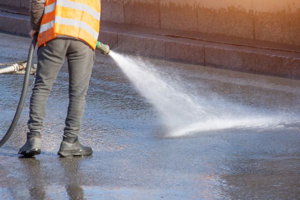 Asphalt Pressure Washing in Winchester