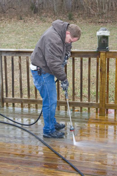 Balcony Power Washing