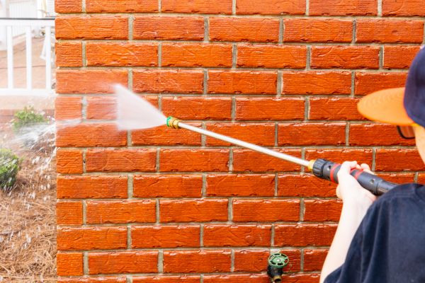 Wall Pressure Washing in Winchester