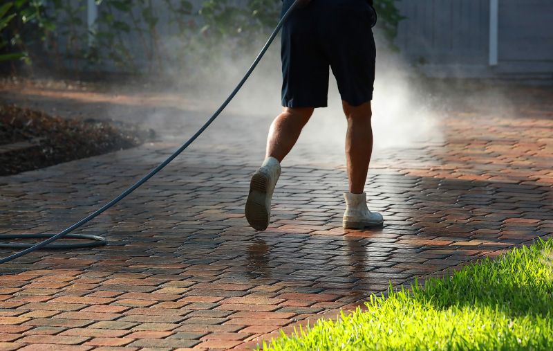 Driveway Pavement Cleaning